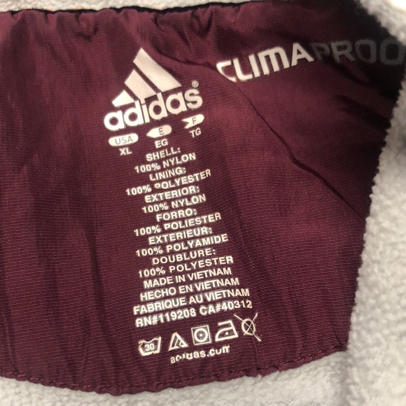 ⬇️⭐️ adidas Mississippi State University Collegiate Men’s Windbreaker Jacket - Picture 7 of 13